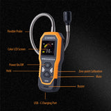 SENSYX Rechargeable Natural Gas Methane Propane Leak Detector Combustible Sniffer