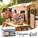 PANGAEA Digital RV Propane Gas Detector with 85dB Loud Alarm, DC 12V, for Trailer, Motorhome, Motorcoach (PRG1000-B, Surface Install Model, Black)