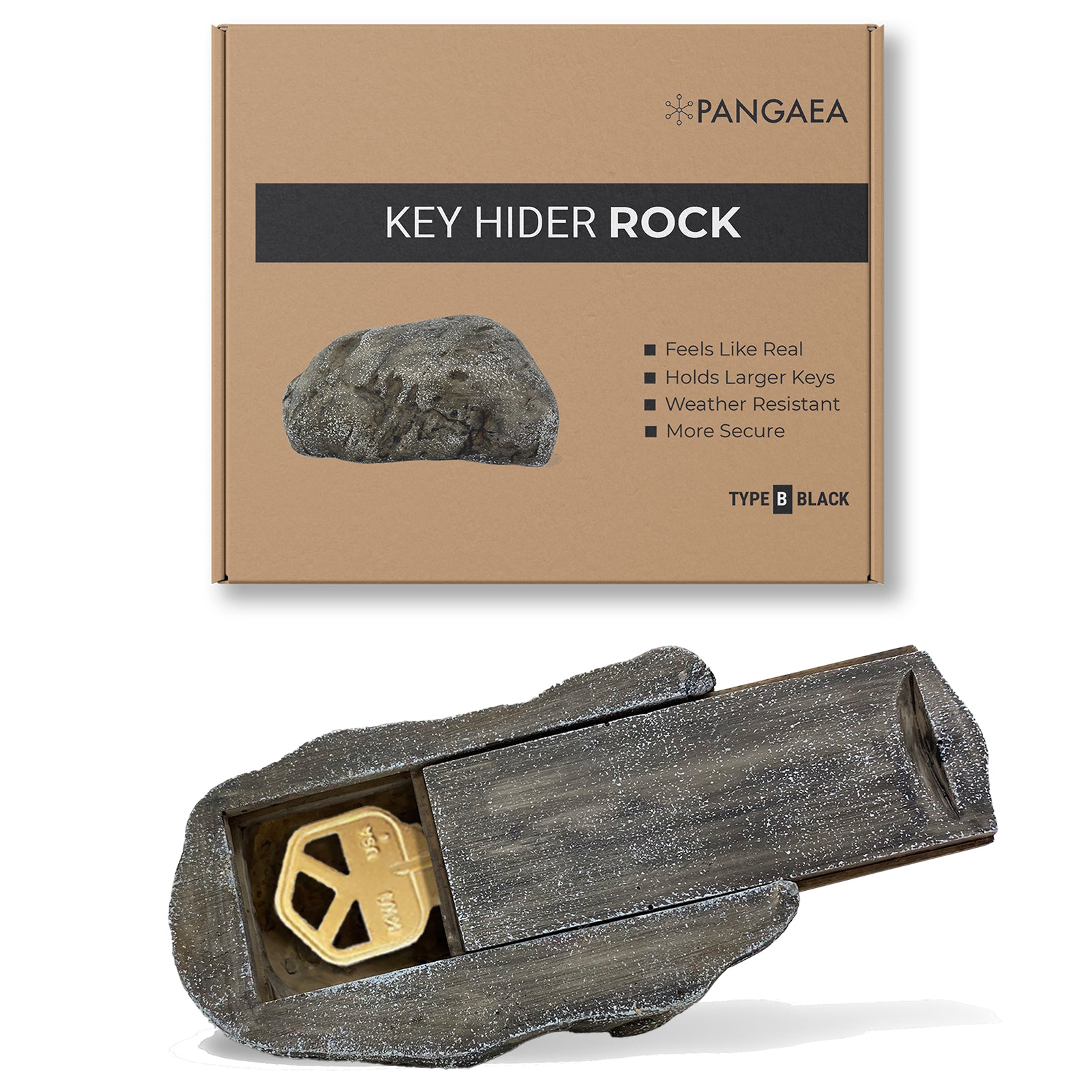 Faux Stone Rock Key Box, Ressemble reacute;el Pierre Safe Cacher Key sous  Pierre pour Jardin exteacute;rieur ou dans la Cour d'oisea - Cdiscount  Maison