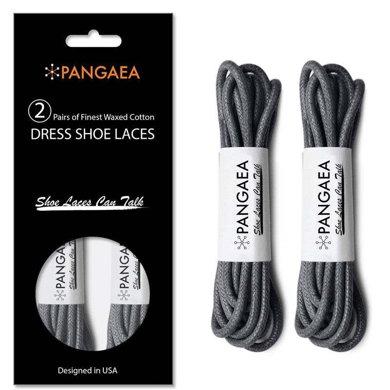 White Thin Waxed Cotton Shoe Laces White / 30